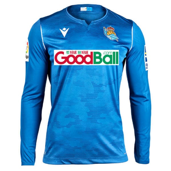 Maillot Football Real Sociedad Exterieur ML Gardien 2019-20 Bleu